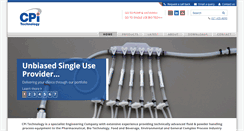 Desktop Screenshot of cpitechnology.com