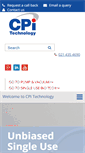 Mobile Screenshot of cpitechnology.com
